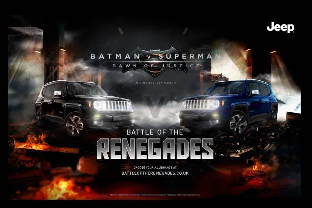Nuevo Jeep Renegade Dawn of Justice, un coche de película
