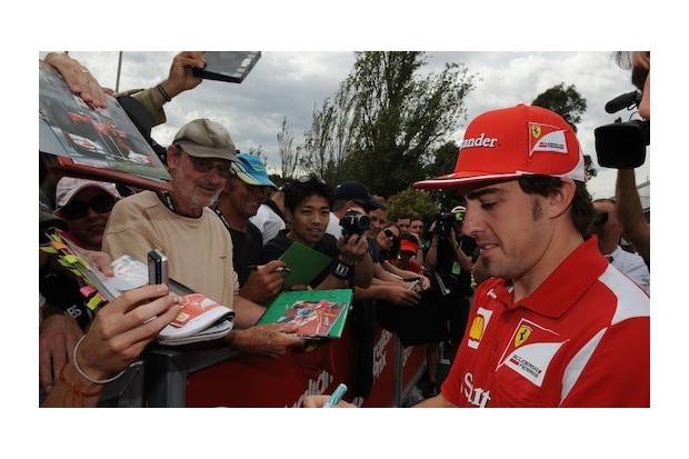 F1: Fernando Alonso el piloto favorito del GP de Australia 