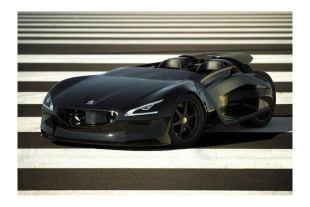 Prototipo coche eléctrico Peugeot EX1, 340 CV ecológicos