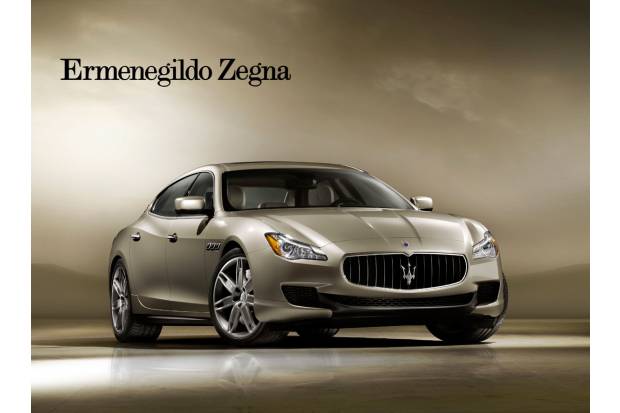 Maserati y Ermenegildo Zegna unen sus caminos