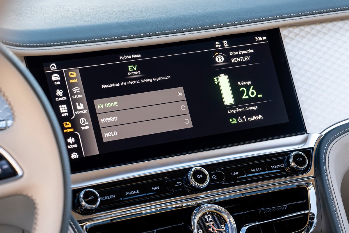 Nuevo Bentley Flying Spur Hybrid: el más eficiente de la historia de la marca británica