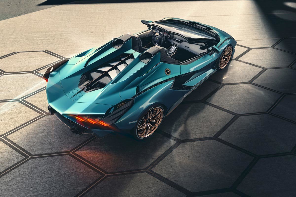 Lamborghini Sián Roadster: solo habrá 19 unidades en el mundo